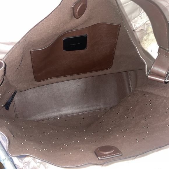 All saints brown stuffed tote - Picture 13 of 16